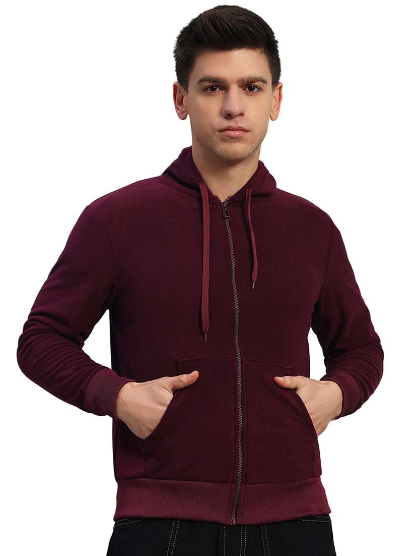 men long sleeves plain sweatshirt - 21688925 - Zoom Image - 0