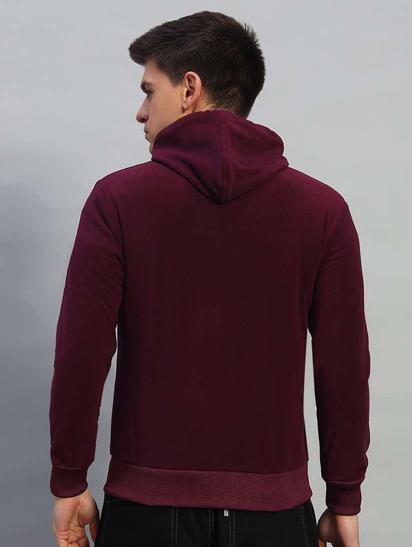 men long sleeves plain sweatshirt - 21688925 - Standard Image - 3