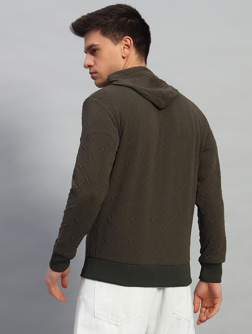 men long sleeves plain sweatshirt - 21688928 - Standard Image - 3