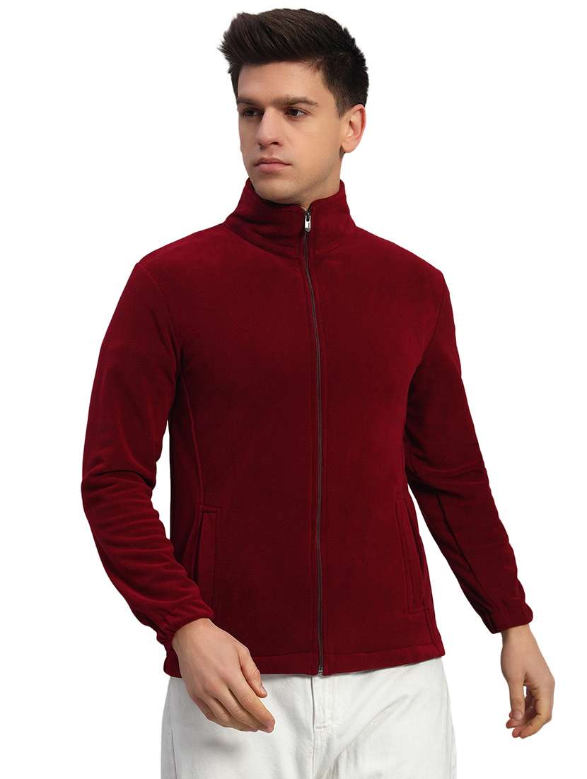 men long sleeves plain sweatshirt - 21688930 -  Zoom Image - 0