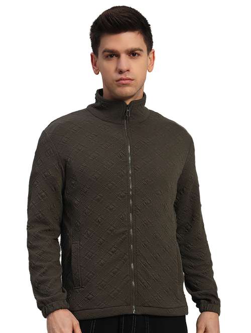 men long sleeves plain sweatshirt - 21688933 - Standard Image - 0