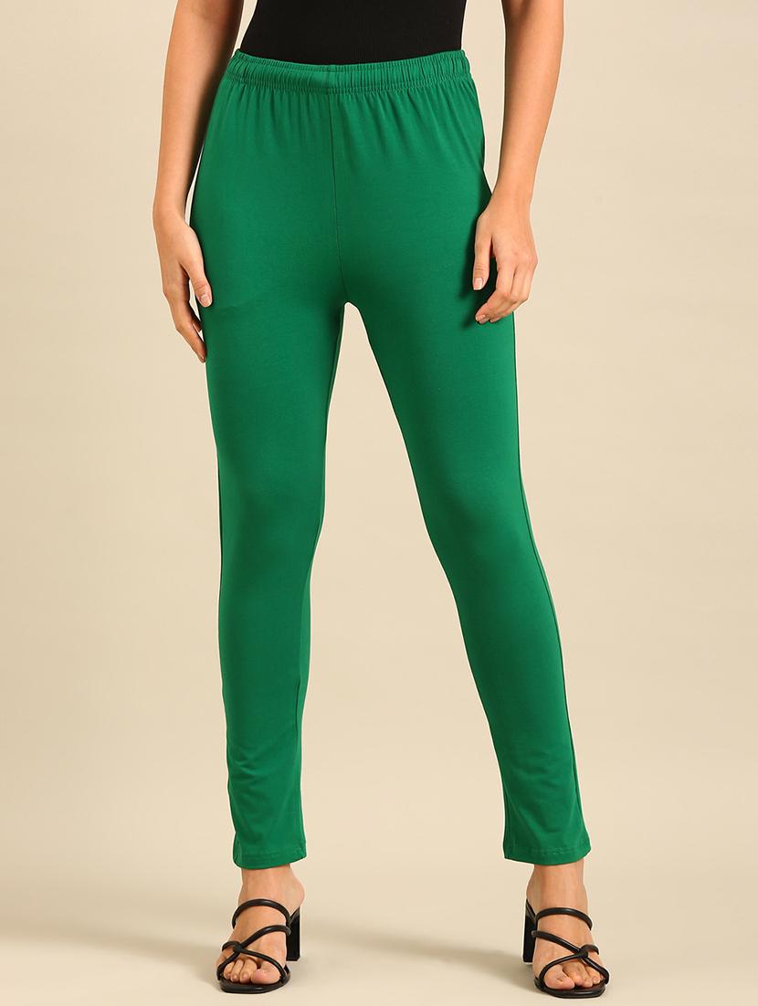 women solid mid rise ankle length legging - 21688992 - Zoom Image - 0