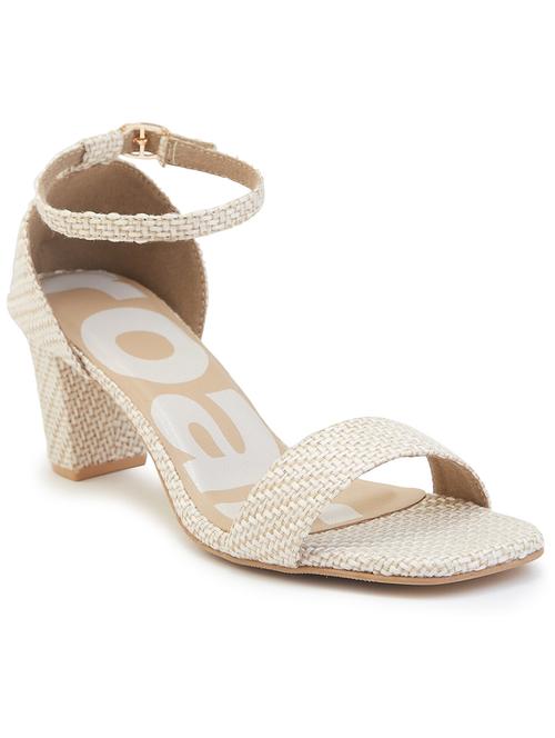 women beige ankle strap sandal - 21689366 - Standard Image - 0
