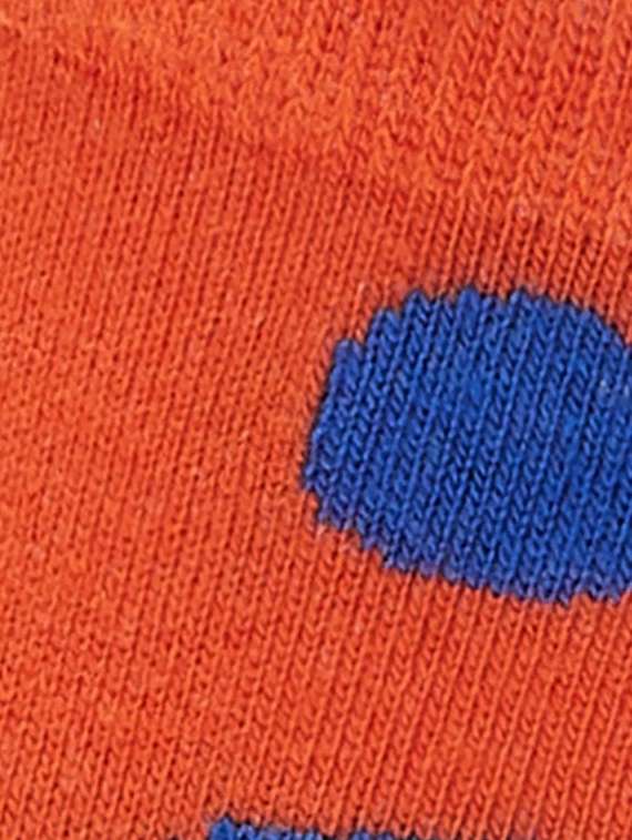 orange linen ankle length sock - 21689832 - Standard Image - 3