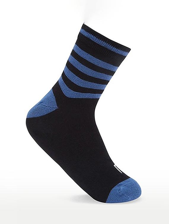 blue linen ankle length sock - 21689835 - Zoom Image - 0