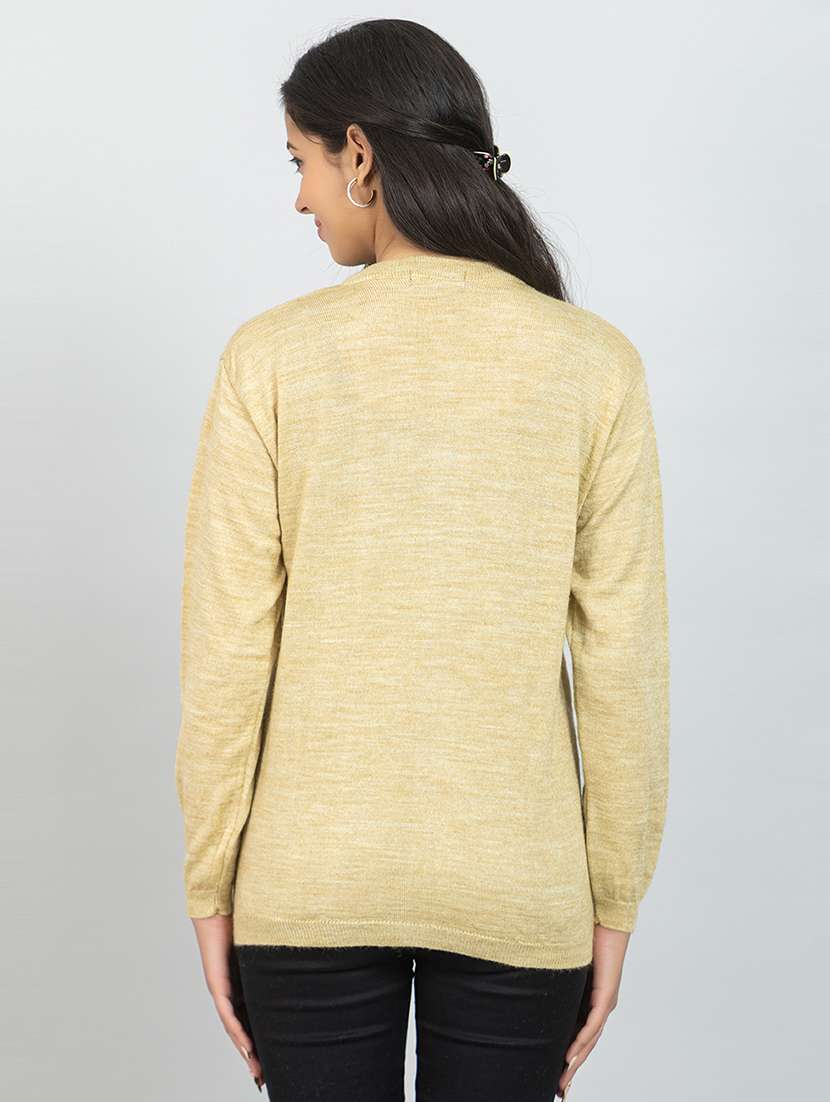 women solid long sleeve cardigan - 21689848 - Standard Image - 3