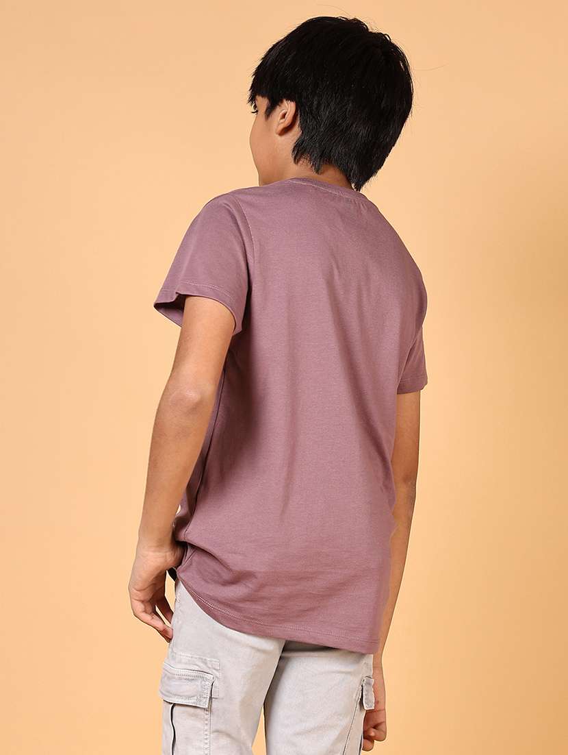boys chest print short sleeve t-shirt - 21690579 -  Standard Image - 3