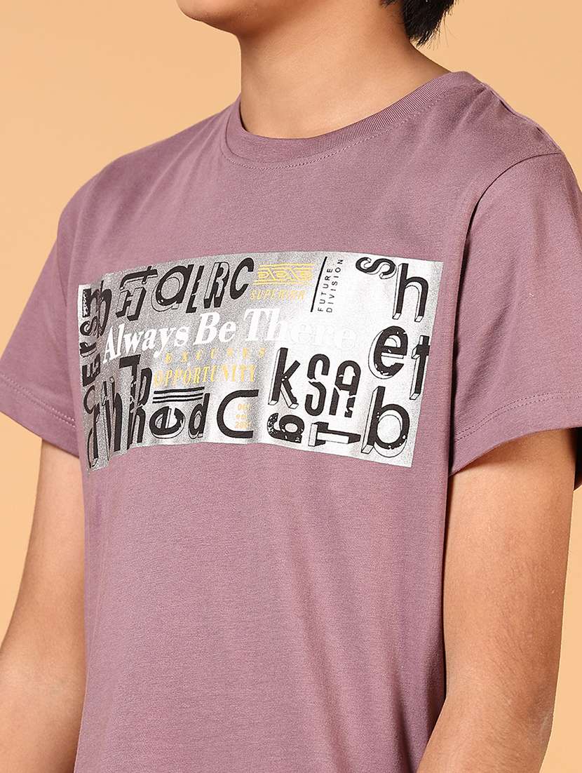 boys chest print short sleeve t-shirt - 21690579 -  Standard Image - 5