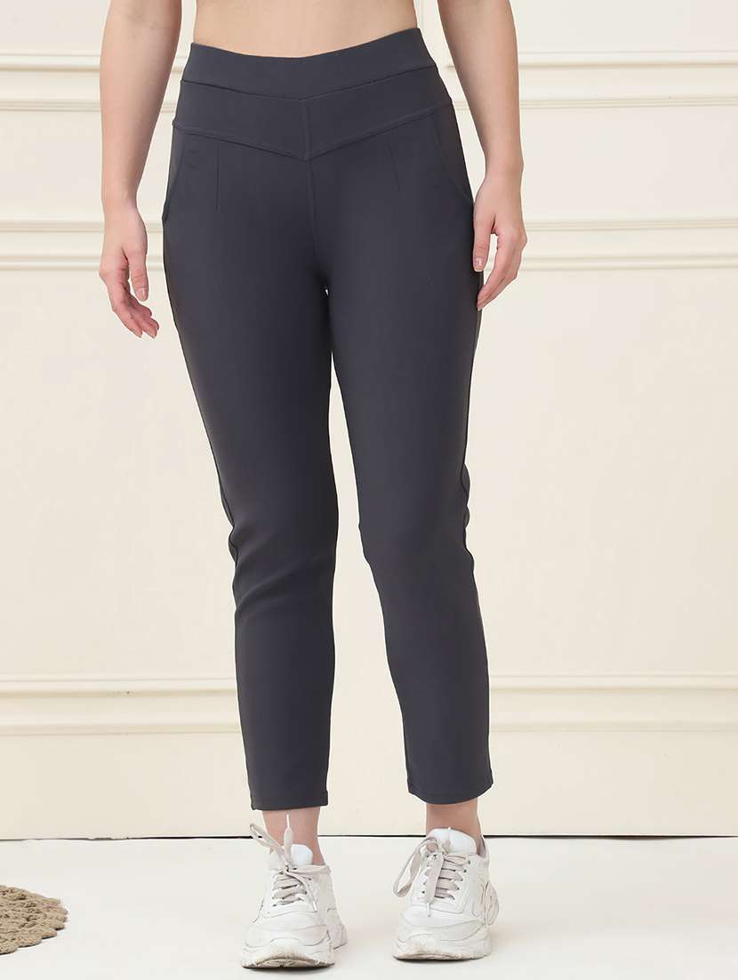 women pack of 2 solid jegging - 21690698 -  Standard Image - 3