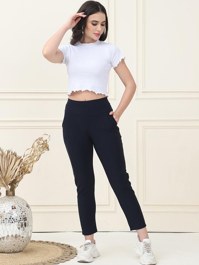 women pack of 2 solid jegging - 21690718 - Standard Image - 5