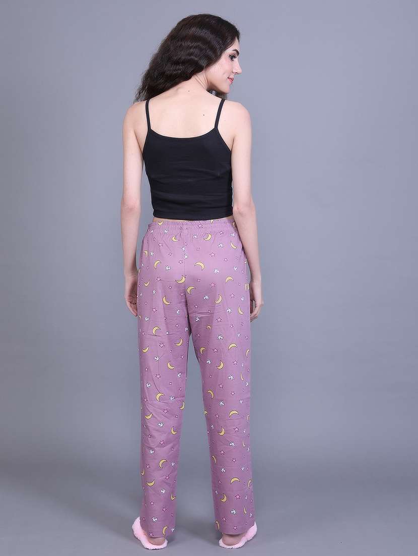 women printed cotton pajama - 21691010 -  Standard Image - 3