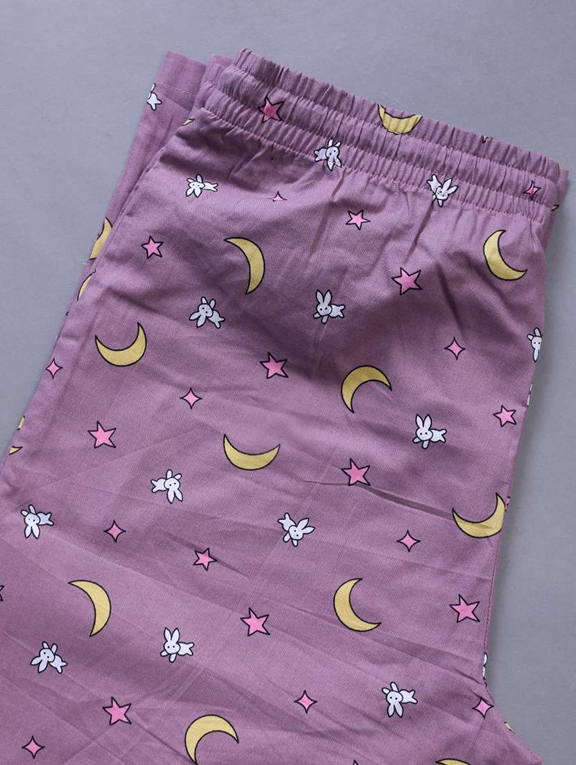 women printed cotton pajama - 21691010 -  Standard Image - 5