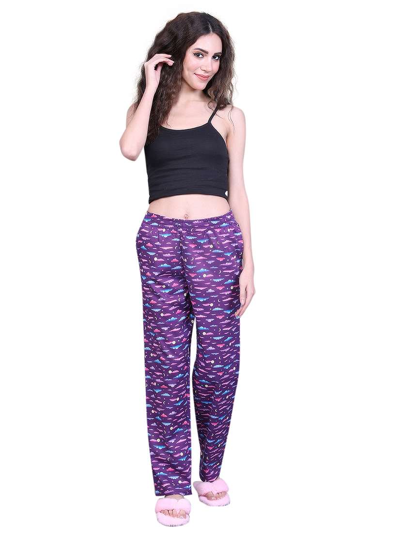 women printed cotton pajama