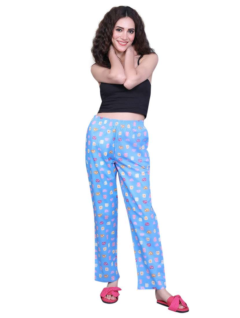 women printed cotton pajama