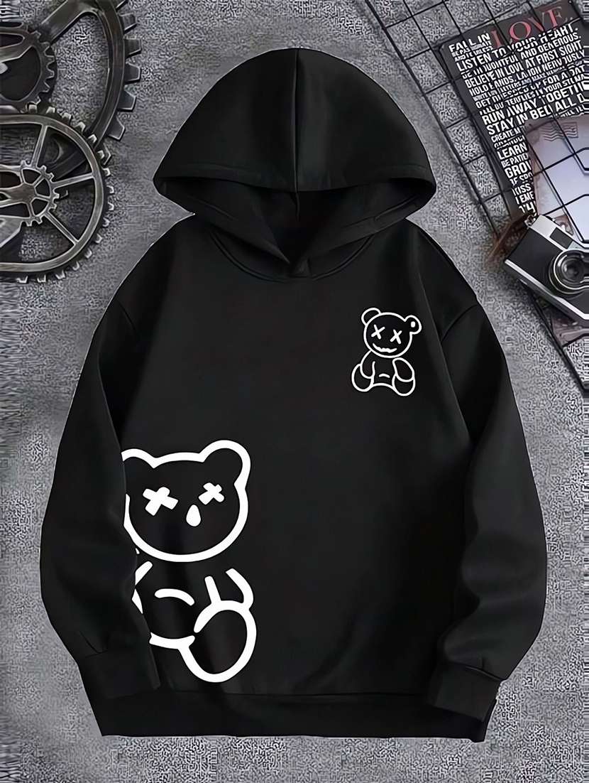 kids long sleeves front print sweatshirt