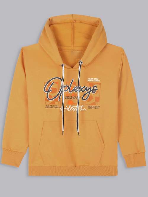 kids long sleeves front print sweatshirt - 21691321 -  Standard Image - 0