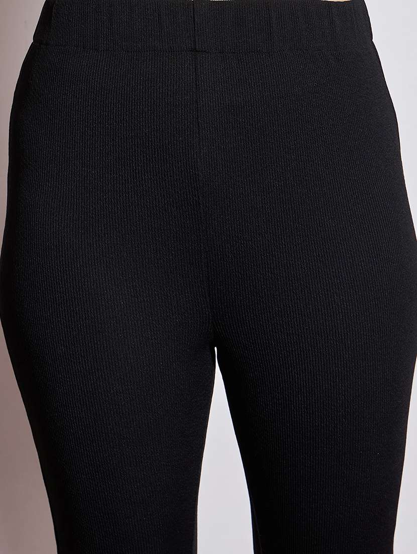 women solid top and trouser co-ord set - 21691691 - Standard Image - 5