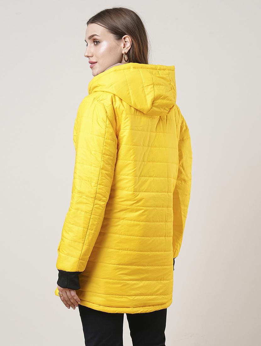 women long sleeves reversible puffer jacket - 21691720 - Standard Image - 3