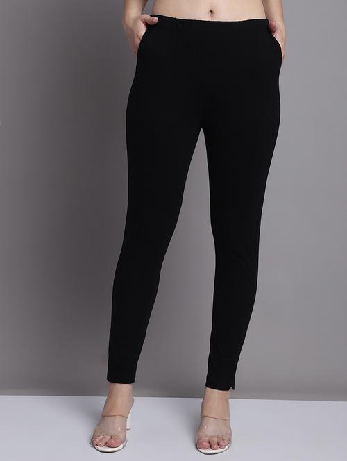 women mid rise solid legging - 21691721 -  Standard Image - 0