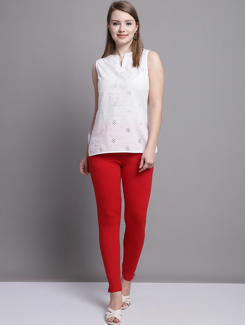 women mid rise solid legging - 21691723 - Standard Image - 3