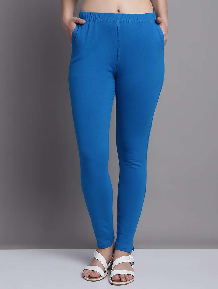 women pack of 2 solid leggings - 21691759 -  Standard Image - 3