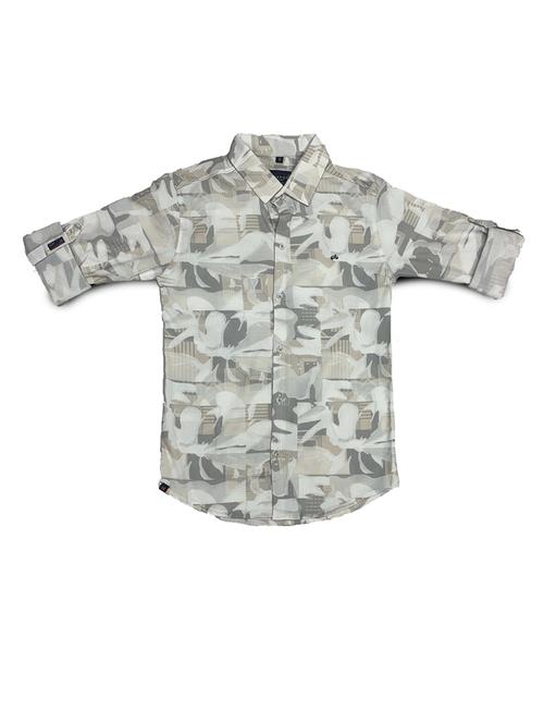 kids long sleeves printed shirt - 21692089 - Standard Image - 0