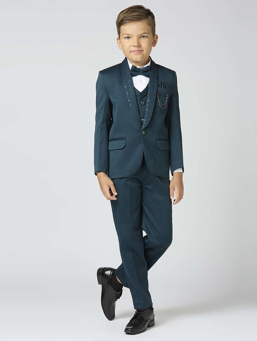 boys party wear 3 piece suit set