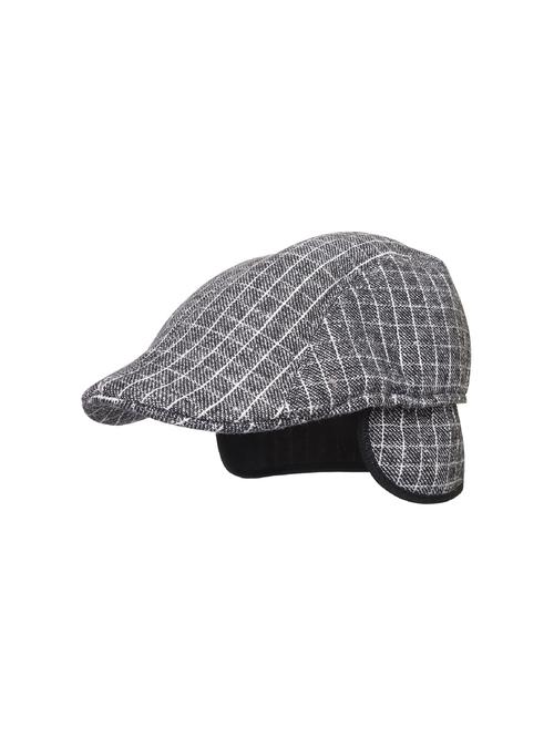 men grey checkered golf cap  - 21692646 -  Standard Image - 0