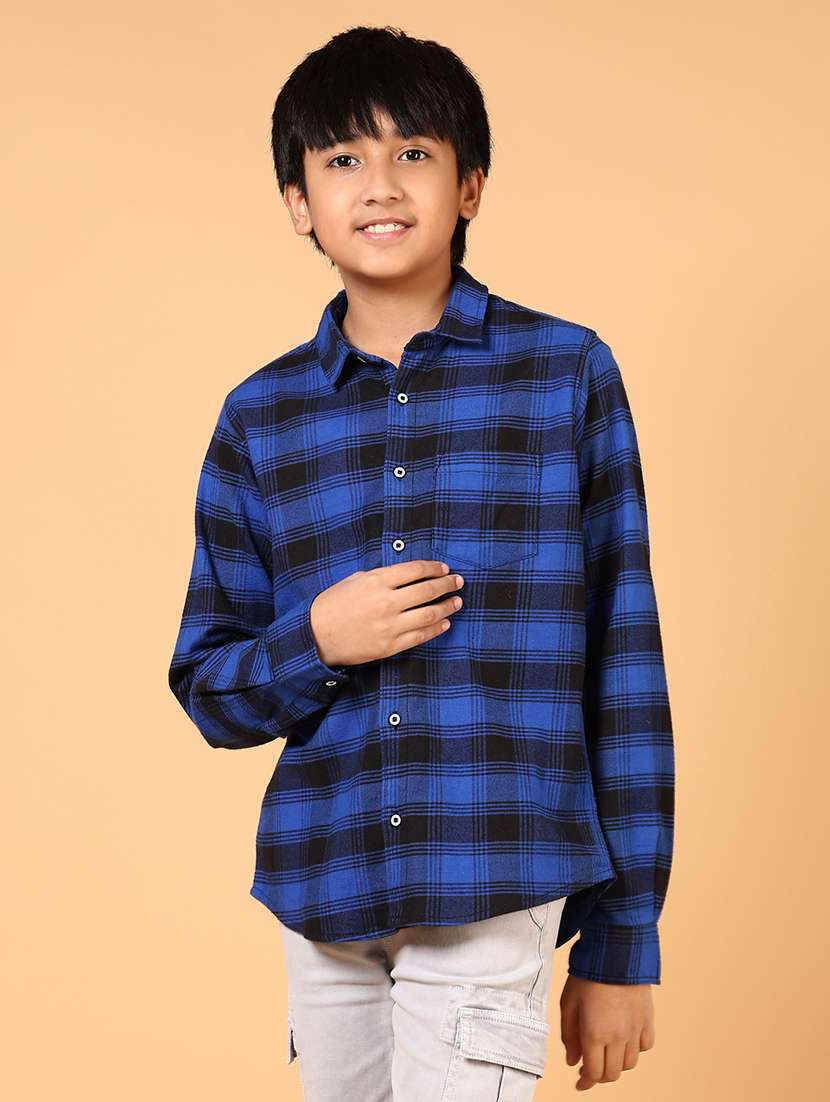 men checkered long sleeve shirt