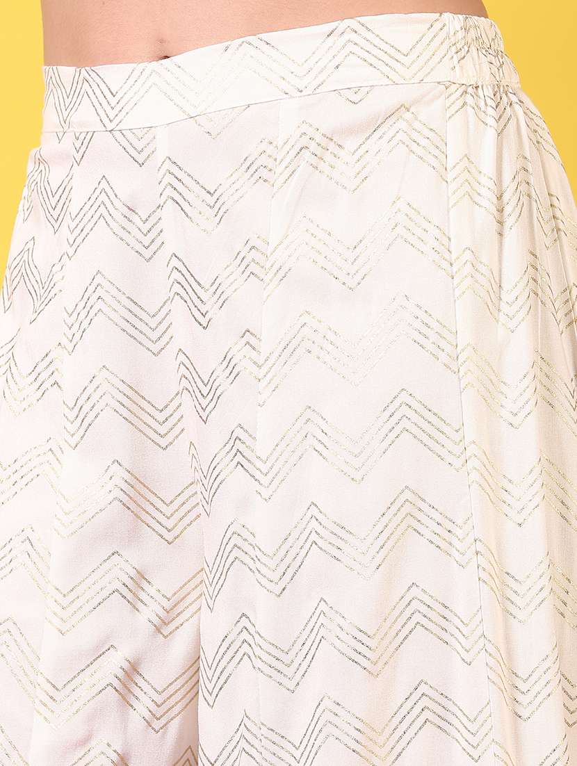 women printed flared palazzo - 21692710 - Standard Image - 5
