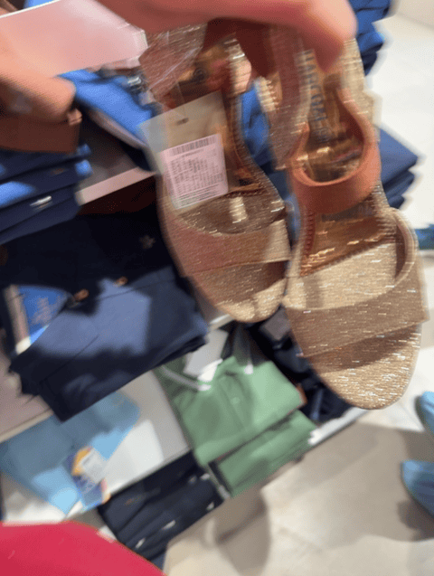 copper pu (polyurethane) sandals - 21692751 - Standard Image - 0