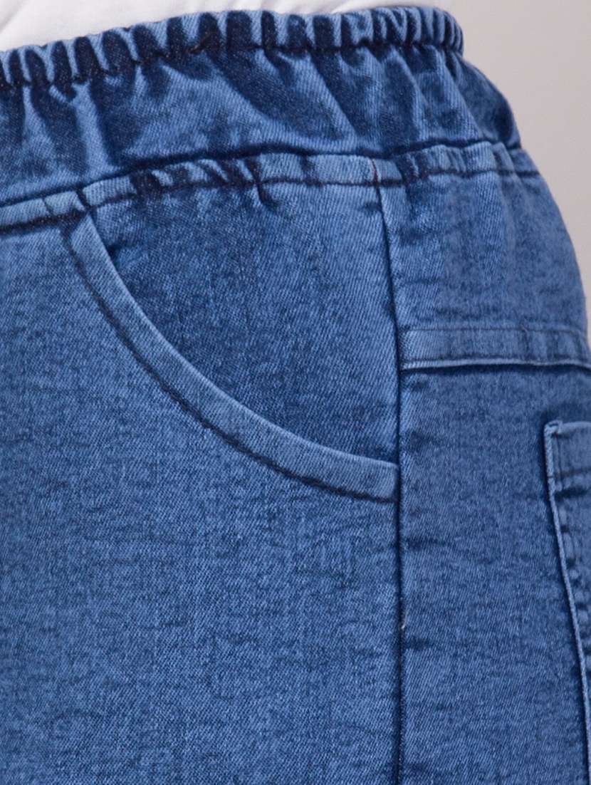 women distressed mid rise slim fit jean - 21692983 -  Standard Image - 3