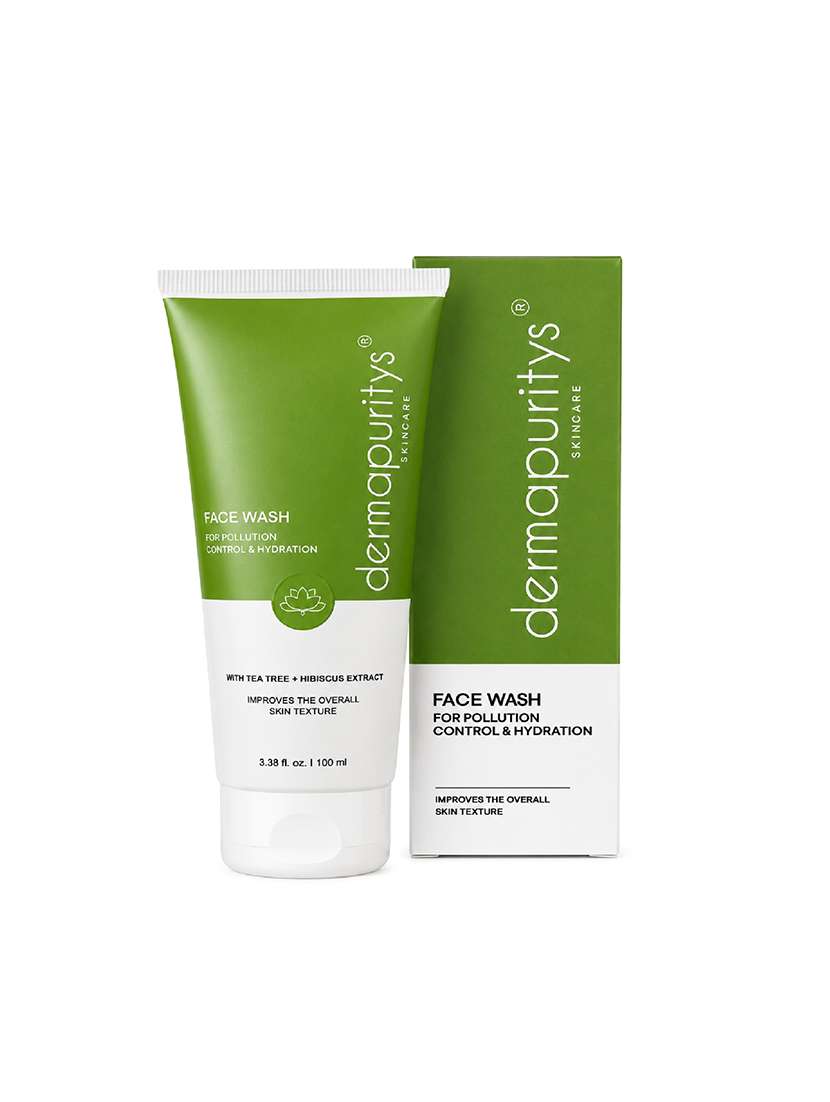 derma puritys face wash for pollution control & hydration