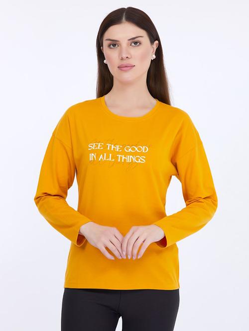 women round neck long sleeve t-shirt - 21693614 - Standard Image - 0