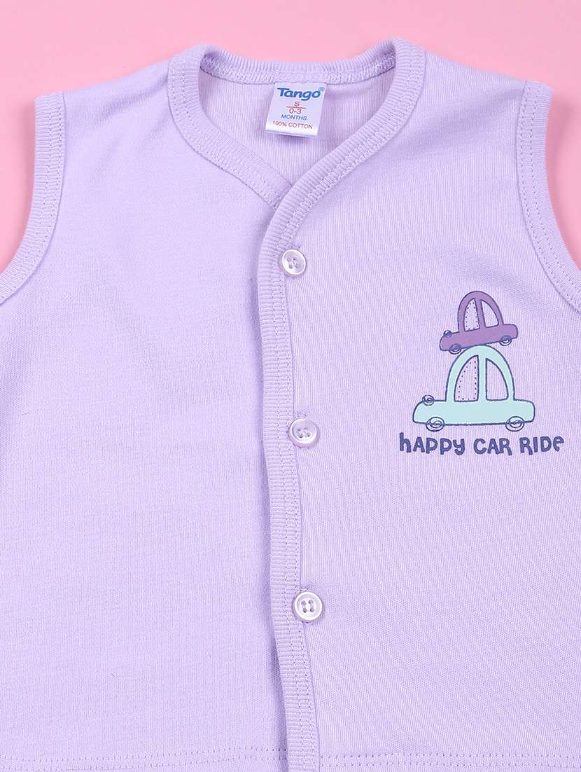 kids pack of 3 printed sleeveless t-shirt - 21693755 - Standard Image - 3
