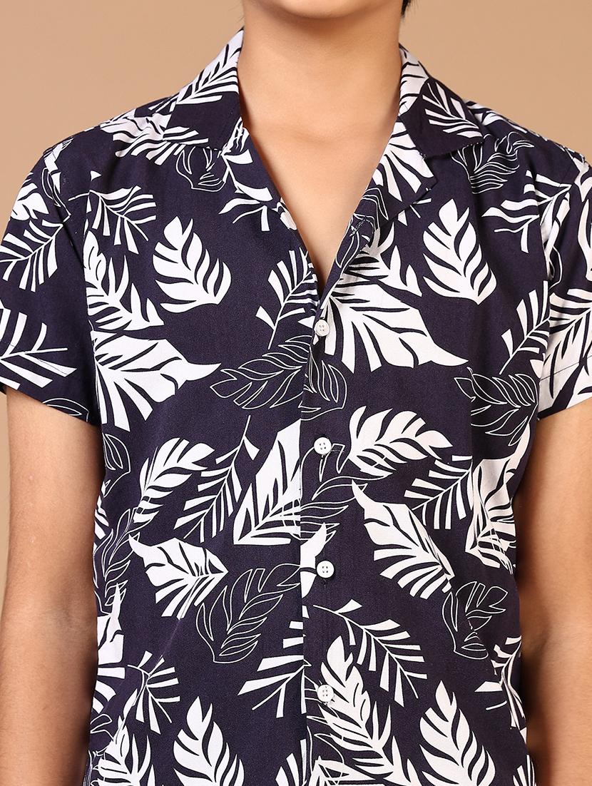boys cuban collared short sleeves shirt - 21694263 - Standard Image - 5
