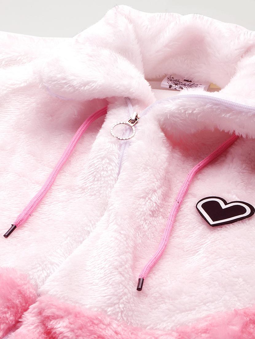 women long sleeves ombre fur regular jacket - 21695003 - Standard Image - 5