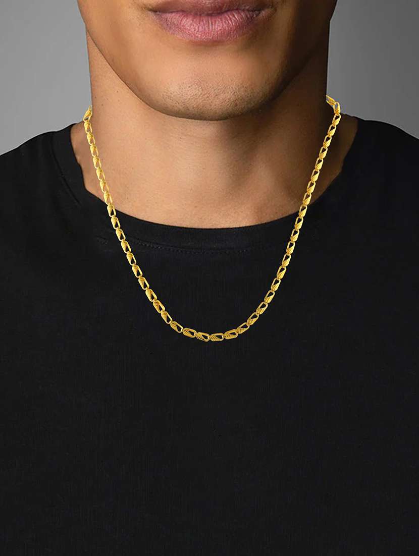 gold flat design sober chain men  - 21695073 -  Standard Image - 3
