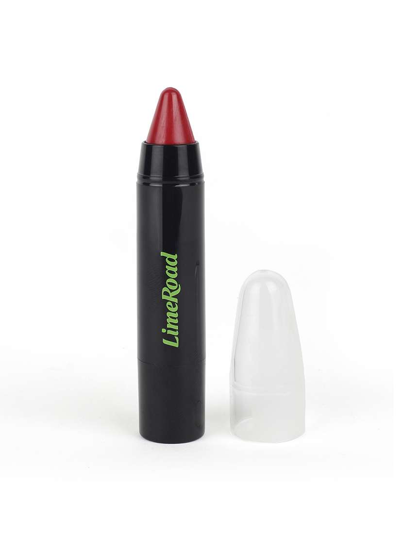 limeroad lip crayon in red shade with cap