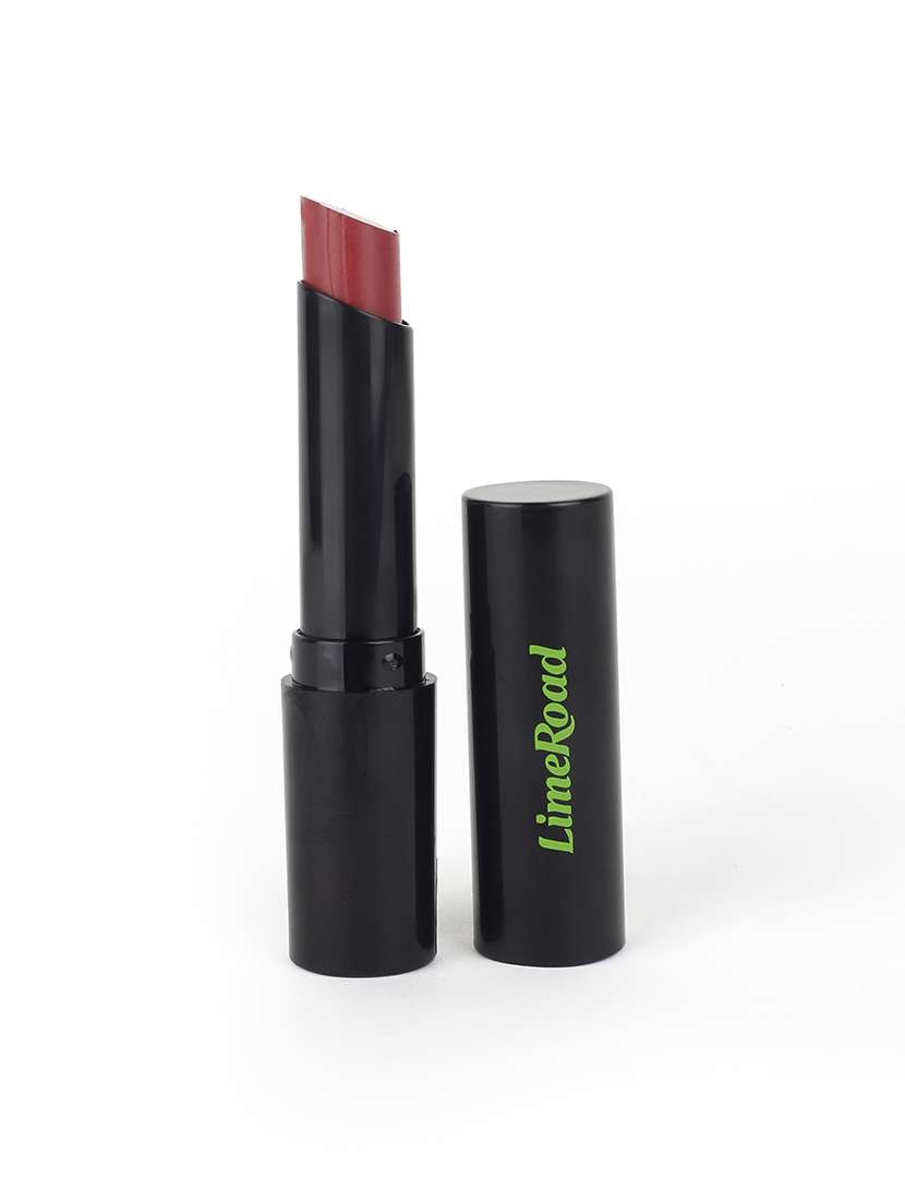limeroad lipstick in red shade with cap
