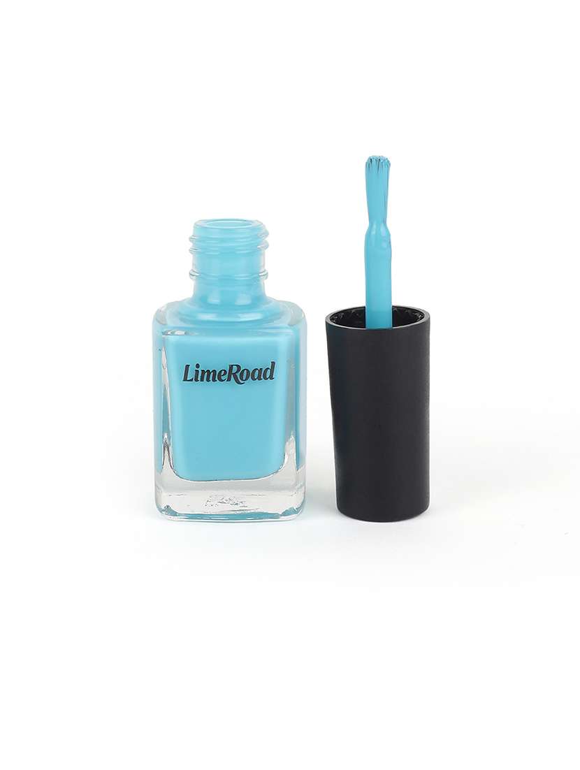 limeroad vibrant light blue long lasting nail polish - 21695345 - Zoom Image - 0