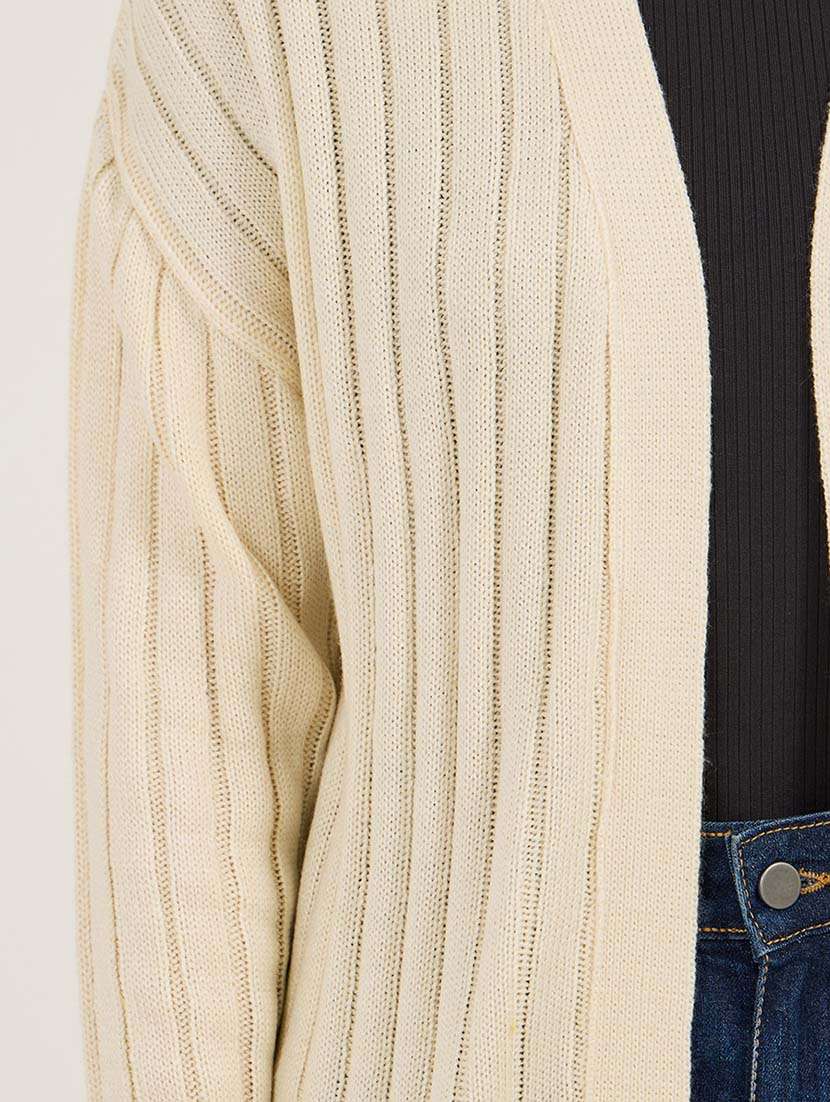 women self design long sleeve winter shrug - 21695392 - Standard Image - 3