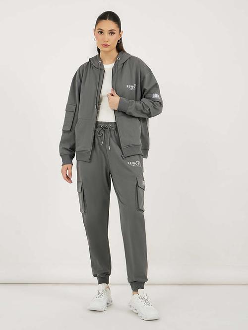women printed active wear co-ord set - 21695407 -  Standard Image - 0