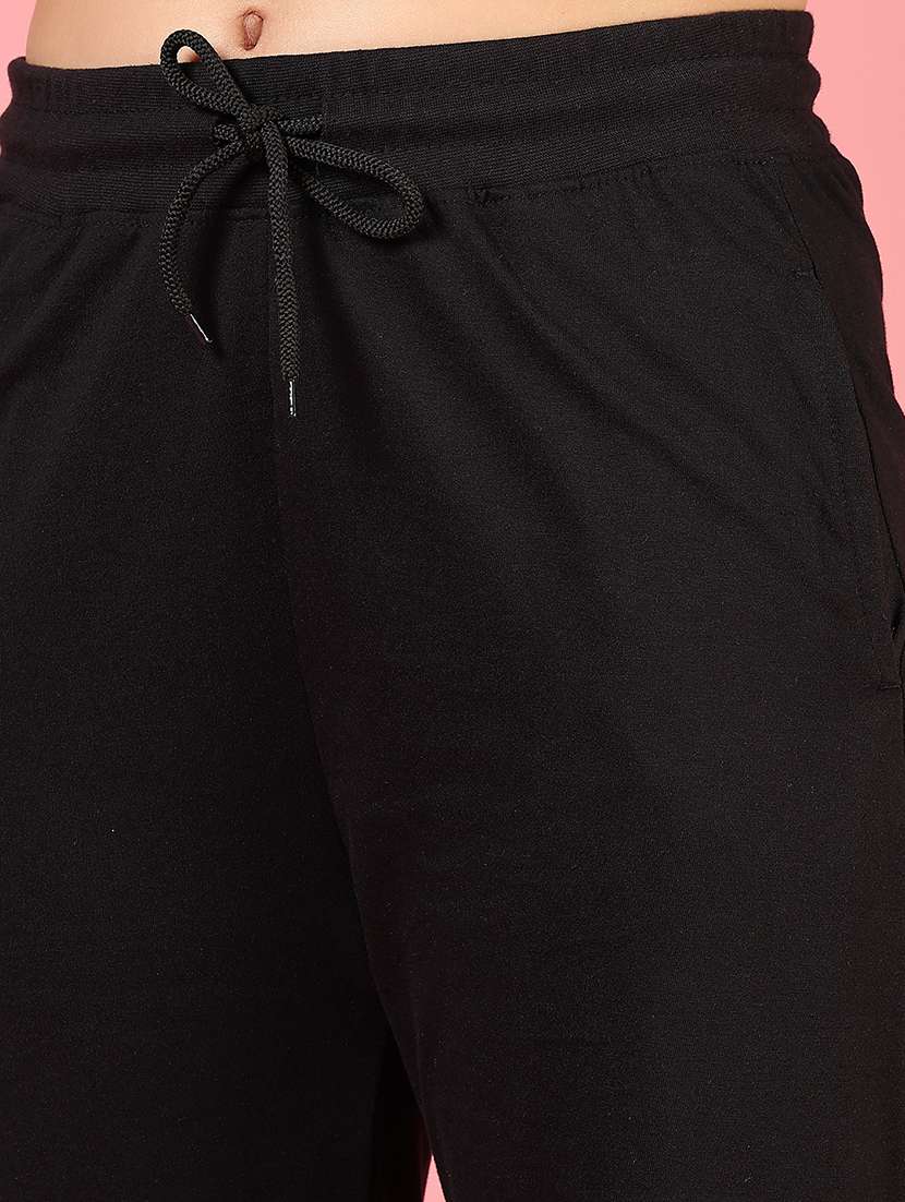 women solid mid rise jogger - 21695530 -  Standard Image - 5
