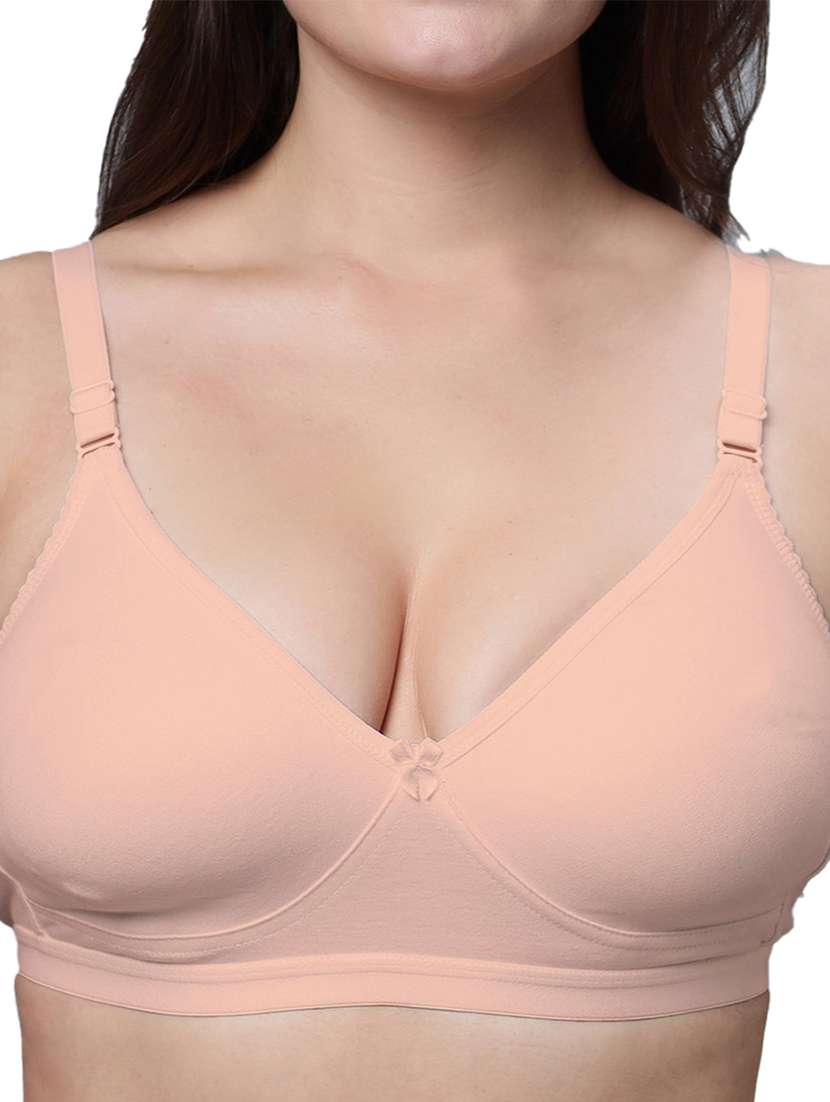 women solid t-shirt bra - 21695807 - Standard Image - 3
