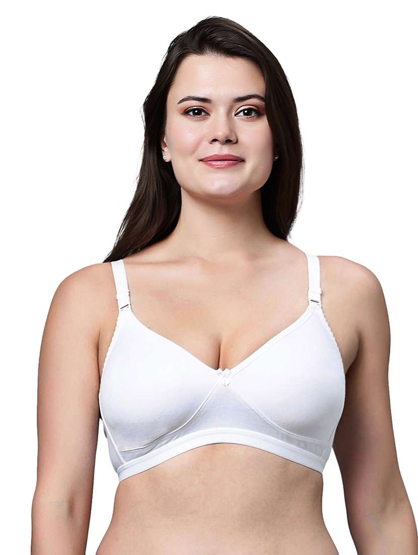 women solid non padded t-shirt bra