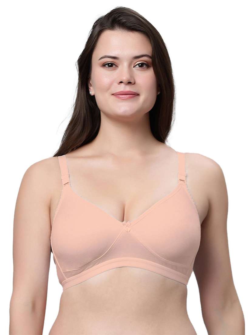 women solid t-shirt bra