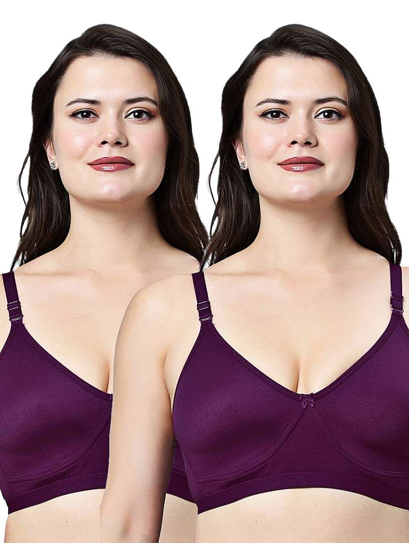 women solid non padded t-shirt bra