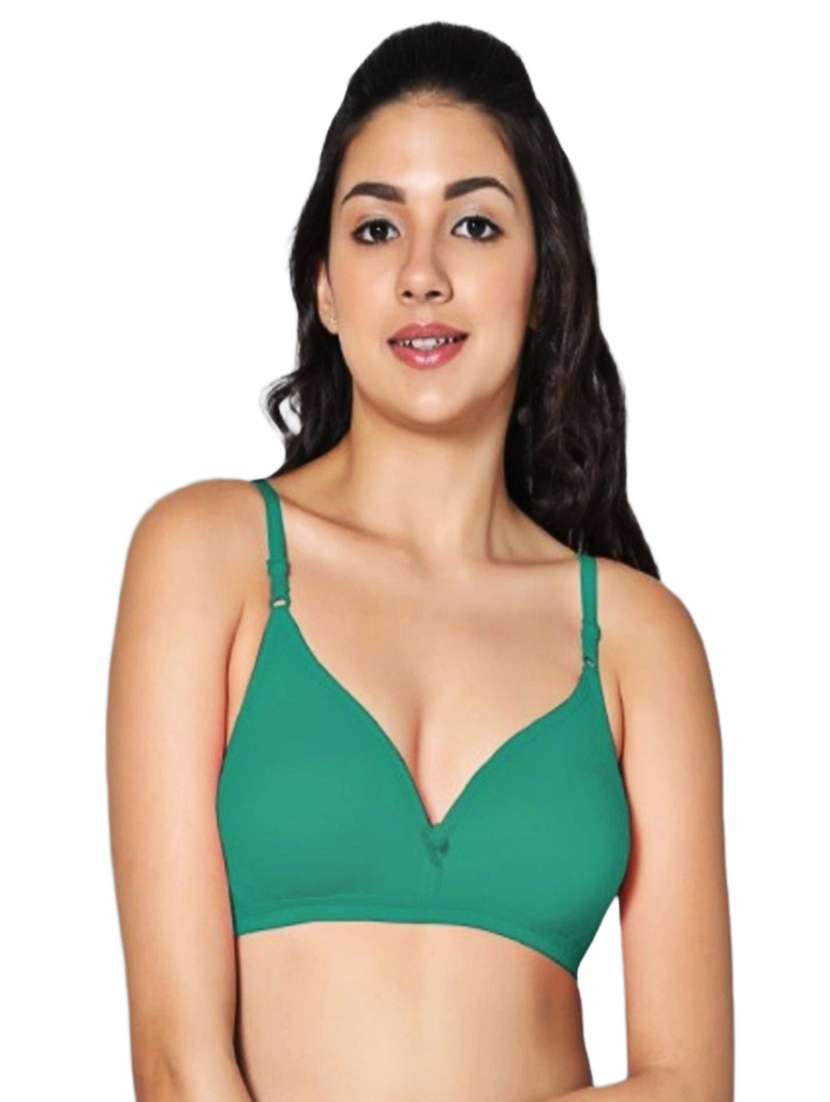 women solid non padded t-shirt bra