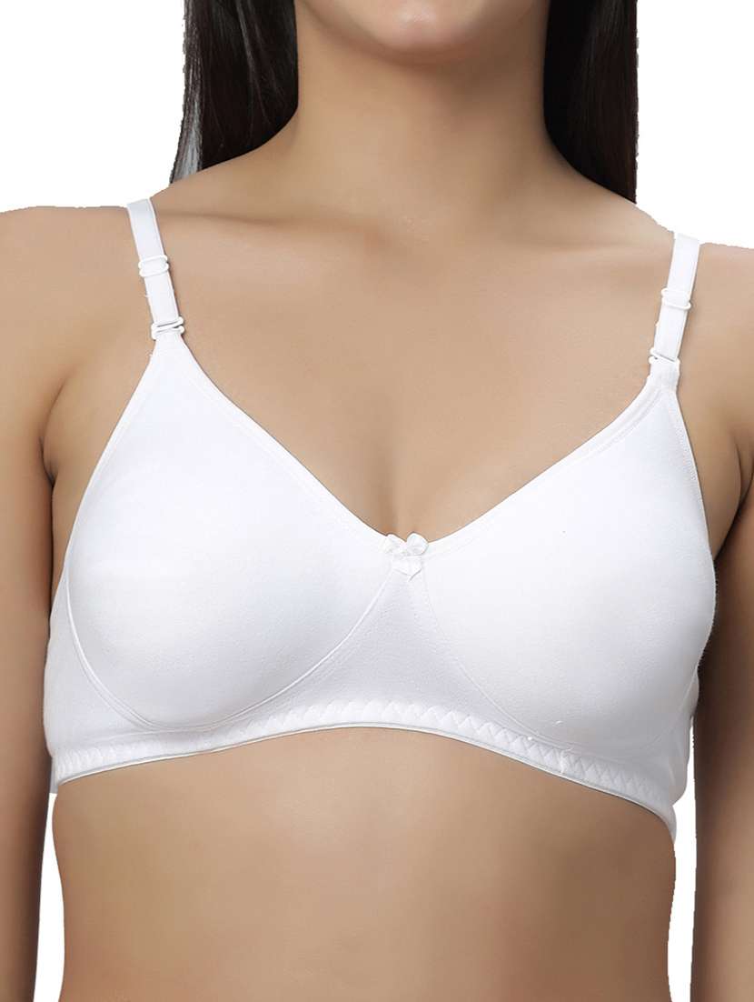 women solid t-shirt bra - 21695847 -  Standard Image - 3